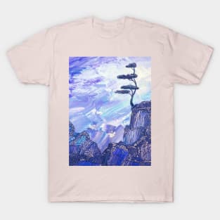 strength to stand alone blue shade T-Shirt